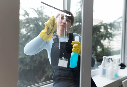 Nettoyage de vitres intérieures et extérieures à Givrauval